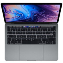 MacBook Pro Touch Bar 13" Core i7 2,8 GHz 8 Go 1 To SSD Harmaa (2019) - Uusi akku - Kunnostettu - Erinomainen kunto - Refurbished