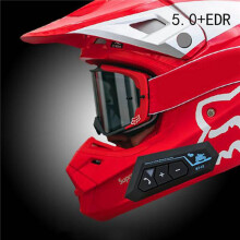 4 Set Moto 5.0 Auricolare per Casco Cuffie Auricolare con Paio Universale con Riduzione del Rumore CNC BT22