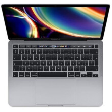 MacBook Pro Touch Bar 13" Core i5 1,4 Ghz 8 Go 2 To SSD Harmaa (2020) - Uusi akku - Kunnostettu - Erinomainen kunto - Refurbished