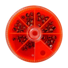 Fishing Weights Kit Egg Sinkers 5 Sizes Lead Tackle Box