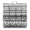 Boho Yoga Pillow Square Dutch Velvet 22 Inch 1