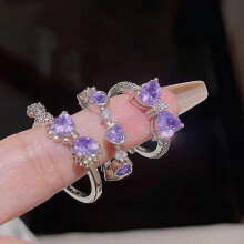 Women's 925 Sterling Silver Butterfly Thumb Ring Set 3