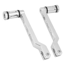 Motorcycle Gear Shift Lever Footpegs Heel Toe Shifter Pedals for Touring Road Glide King Trike Softail A