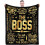 Κουβέρτα Boss Day για Εκείνον50x60 ίντσες Αστεία, Δροσερό 1