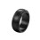 Men's Titanium Black Wedding Band Ring Smooth Unisex 1