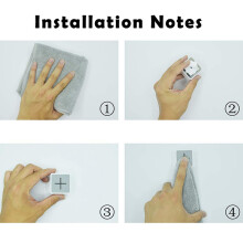 Gancho de Toalla de Cocina Autoadhesivo, Ganchos para Toallas de Plato de Montaje En Pared, Paquete de 6 Negro