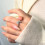 Women's 925 Sterling Silver Peony Thumb Ring with Cubic 1