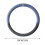 Leather Steering Wheel Cover Universal Fit 15-inch 1