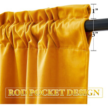 Scalloped Lace Valance with Tassels Yellow 52x18in