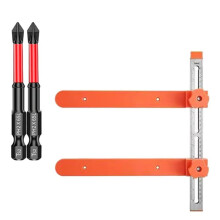 Cabinet Hardware Jig, Drawer Slide Jig, Cabinet Hardware Jigs with Magnetic Arm Punch Locator,Fast Install Drawer Slides
