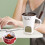 Ceramic Cheese Fondue Cup with Candle Stove 1