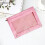 3-Ring Binder Pouch Transparent Zipper Large Capacity 1