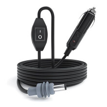 Car Charger for Starlink Power Cable 12V-24V Cigarette Lighter Power Cord with for Trucks RV Cars 10FT