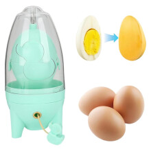 Manual Egg Beater Silicone Portable Durable 1 Piece