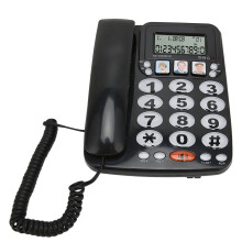 Caller ID Corded Phone Adjustable Ringtone 16 Memory