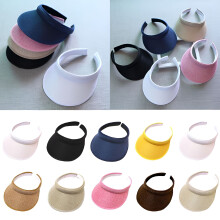Women's Sport Visor Wide Brim Sun Hat UV Protection
