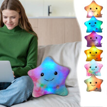Glowing Star and Pentagram Decorative Pillows 2 Pack