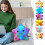 Glowing Star and Pentagram Decorative Pillows 2 Pack 1