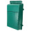 LEORX mailbox green wall-mounted space-saving 1