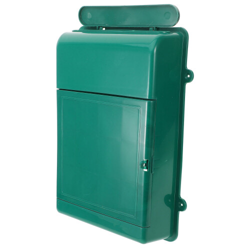 LEORX mailbox green wall-mounted space-saving