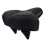 Extra Wide Padded Bike Saddle with Tail Light Brown Gel 1