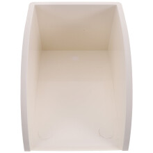 Supvox PVC gutter splash block white 3.5x3.5x6 in