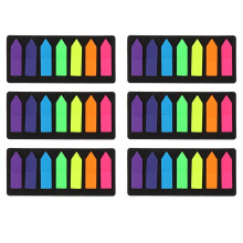 Writable Repositionable File Tabs PVC Labels 6 Sets