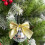 Pink Mirror Ball Ornament with Silver Glitter Bow 1