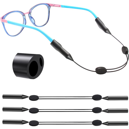 Kids Glasses Strap 8-12 Inch 3 Pack
