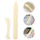 Masteelf Plastic Bone Folder for Paper Craft 2 pcs 1