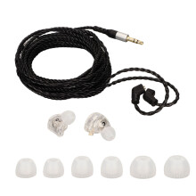 HiFi Wired Earbuds Stereo Heavy Bass Monitor Earphones for