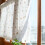 Crushed Roses Semi-Sheer Curtains for Kitchen Bedroom 23.6" 1