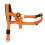 MUSEYA Nylon Dog Muzzle Orange for Outdoor Walks 1 Set 1