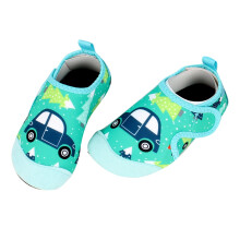 Baby Water Shoes Mint Green Size 6-7 Breathable Quick-Drying
