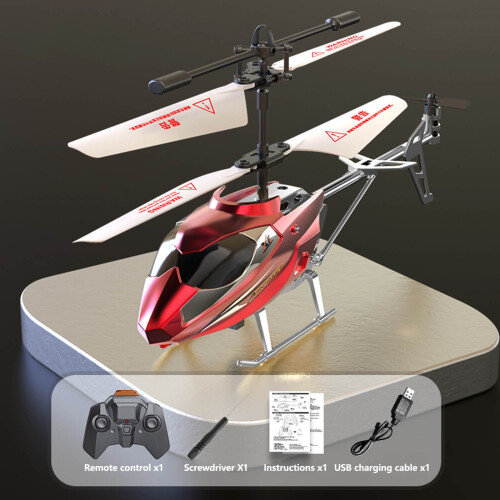 Remote Control Helicopter USB Charging 3.5 Inch Model Toy