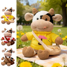 Cute Stuffed Animal Plush Toy for Kids Ages 3-5