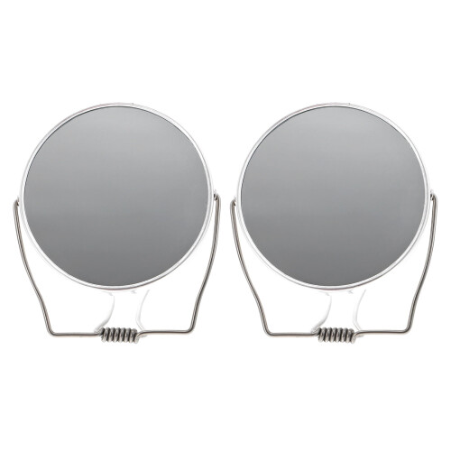 Travel Vanity Mirror Double-Sided Foldable Handheld