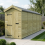 4 x 20 Apex Shed Tanalised (Single Door, No Windows) 1