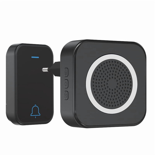 Wireless Doorbell Kit 1000-ft Range 63 Melodies 4 Volume