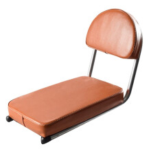 Ebike Rear Saddle with Back Rest and Extended Cushion