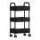3-Tier Rolling Storage Cart Multicolor 1