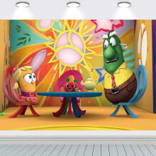 VeggieTales in the House Wall Decor Banner Poster