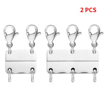 Magnetic Necklace Clasp for Layering Multiple Necklaces