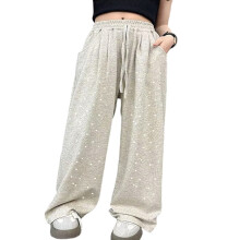 Girls Wide Leg Cargo Pants Khaki 6-7 Years