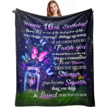 Couverture pour le 13e anniversaire d'une fille, 127 x 152 cm