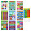 Goilinor Educational Preschool Posters Alphabet Colors 1