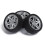 NICEXMAS Toy Tire Wheels Black Round 10 Pcs 1