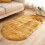 Faux Sheepskin Rug Super Soft 80x50cm 1