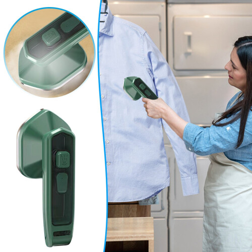 Portable Handheld Steamer for Clothes, Wall-Mountable