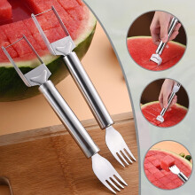 Stainless Steel Watermelon Cutter 2-in-1 1 pc